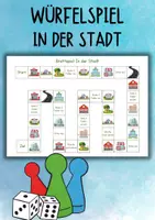 Vorschau - Arbeitsblätter - In der Stadt - MATERIALPAKET - DaZ / DaF - Seite 1