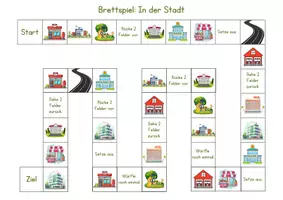 Vorschau - Arbeitsblätter - In der Stadt - MATERIALPAKET - DaZ / DaF - Seite 2