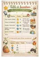 Vista previa - Evaluación - OREKA_Tabla incentivos adolescentes - página 1