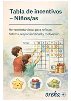 Vista previa - Evaluación - OREKA_Tabla incentivos niños-as - Portada