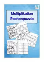Vorschau - Arbeitsblätter - Rechenpuzzle kleines Einmaleins - Deckblatt