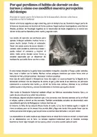 Vista previa - Unidades / Secuencias / Situaciones de Aprendizaje - El sueño en dos turnos – lectura A2-B1- Grammar and voc - página 3