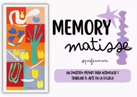 Vista previa - Juegos / Gamificación - MEMORY MATISSE - página 1