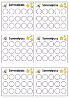Vorschau - Arbeitsblätter - Sammelpass (Motivation/Stempelpass) - Seite 1
