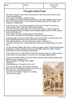 Vorschau - Stundenentwürfe - Schule früher (Kapitel 4) - Pausen - fächerübergreifende, differenzierte Lesetexte - Seite 2