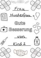 Vorschau - Mal- und Bastelvorlagen - Gute-Besserungs-Karten - Seite 2