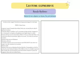 Aperçu - Apprentissages en autonomie - Lecture expressive - Bande Rythmo - Page 2