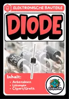 Vorschau - Arbeitsblätter - Elektronik und Elektrotechnik (Bauteil): Diode - Deckblatt