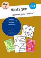 Vorschau - Mal- und Bastelvorlagen - Vorlagen Nr.1: Geometrische Formen - Deckblatt