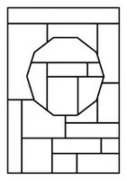 Vorschau - Mal- und Bastelvorlagen - Vorlagen Nr.1: Geometrische Formen - Seite 3