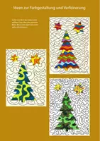 Vorschau - Mal- und Bastelvorlagen - Vorlagen Nr.11: Megalinie Weihnachten - Seite 2