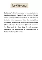 Vorschau - Spiele - Codeknacker – Spielerisches Zahlendiktat bis 1.000.000 - Seite 1