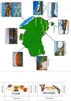 anteprima - Materiale per pittura e bricolage - Lapbook Australia - lezione riorganizzabile - Pagina 3