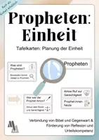 Vorschau - Präsentationen/Tafelbilder - Propheten Einheit Planung Tafelkarten - Deckblatt