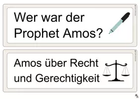Vorschau - Präsentationen/Tafelbilder - Propheten Einheit Planung Tafelkarten - Seite 3