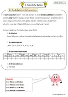 Vorschau - Arbeitsblätter - wachsendes Materialpaket Merkblätter Klasse 5/6 Mathe - Seite 3