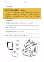 Vista previa - Hojas de trabajo - COMPRENSIONS LECTORES CATALÀ: PAL, LLIGADA I IMPREMTA - página 3