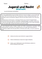 Vorschau - Arbeitsblätter - Strafrecht // Selbstjustiz - Seite 1