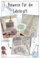 Vorschau - Unterrichtsreihen - Laborführerschein: Laborregeln, Laborgeräte, Gefahrenpiktogramme | für Unterstufe - Natur und Technik!!! | sofort einsetzbar - Seite 1