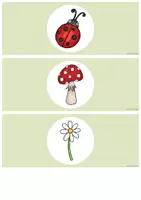 Vorschau - Stationenlernen - Lerntheke Frühling Ostern Klasse 1 - Deutsch und Mathe - Seite 3