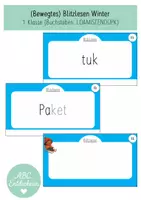 Vorschau - Präsentationen/Tafelbilder - (Bewegtes) Blitzlesen 1. Klasse LOAMISTENDUPK - Deckblatt