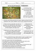 Vorschau - Stundenentwürfe - Wimmelbild Waldspielplatz - DEUTSCH FÜR ZWISCHENDURCH - Kreatives Schreiben - Rechtschreiben - Seite 2