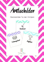Vorschau - Poster - Kalender-, Fächer- und Dienst-Schilder zickzack - Deckblatt
