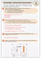 Vorschau - Arbeitsblätter - Übungsaufgabe elektrochemische Spannungsreihe - Seite 3