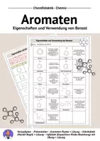 Vorschau - Stundenentwürfe - Verwendung und Eigenschaften des Benzols - Deckblatt