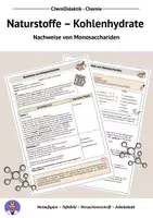 Vorschau - Stundenentwürfe - Einstieg Nachweis Monosaccharide - Deckblatt