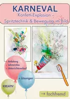 Vorschau - Unterrichtsreihen - Karneval – 3× Kunst in einem Paket - Seite 1