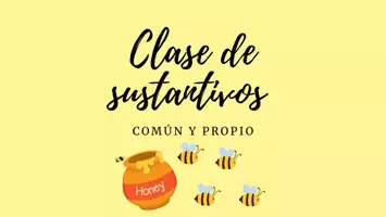 Vista previa - Juegos / Gamificación - SUSTANTIVOS COMUNES Y PROPIOS🐝 - Portada