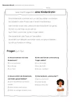 Vorschau - Unterrichtsreihen - Sachtexte & Leseverständnis | Besondere Berufe | Arbeitsblätter Klasse 2/3 - Seite 2