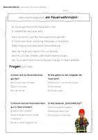 Vorschau - Unterrichtsreihen - Sachtexte & Leseverständnis | Besondere Berufe | Arbeitsblätter Klasse 2/3 - Seite 3