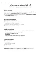 Vorschau - Unterrichtsreihen - Sachtexte & Leseverständnis | Besondere Berufe | Arbeitsblätter Klasse 3/4 - Seite 1