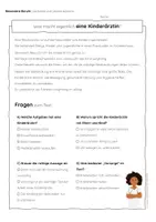 Vorschau - Unterrichtsreihen - Sachtexte & Leseverständnis | Besondere Berufe | Arbeitsblätter Klasse 3/4 - Seite 2