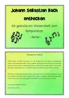 Vorschau - Arbeitsblätter - Johann Sebastian Bach kennenlernen mit Lösungen - Seite 1