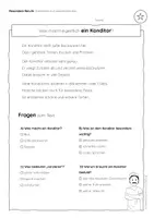 Vorschau - Arbeitsblätter - Freebie: Sachtexte & Leseverständnis | Besondere Berufe | Klasse 2/4 | mit Lösungen - Seite 3