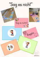 Vorschau - Spiele - "Sag es nicht" - Spiel - Deckblatt