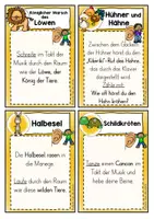 Vorschau - Arbeitsblätter - Karneval der Tiere - Werkhören (Höraufträge und ABs) - Seite 1