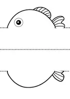 Vorschau - Mal- und Bastelvorlagen - Bissige Fische (Aufklappbild) - Seite 3