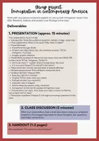 Vorschau - Unterrichtsreihen - The United States of America - Immigration in contemporary America Präsentationen - Seite 1