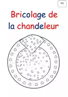 Aperçu - Matériel pour travaux manuels / dessin - Compréhention à la lecture : bricolage chandeleur - Page 3