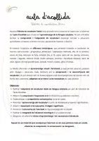Vista previa - Refuerzo / NEE / Materiales de apoyo - AULA D'ACOLLIDA: LLIBRETA DE VOCABULARI BÀSIC - página 1