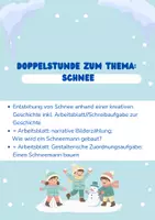 Vorschau - Arbeitsblätter - Schnee Entstehung - Wie entsteht Schnee? - Seite 1