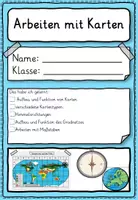 Vorschau - Stundenentwürfe - Materialpaket Orientierung Karten - Seite 1