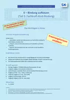 Vorschau - Arbeitsblätter - Fachkraft-Kind-Bindung | AB + EWH - Deckblatt