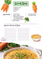 Vorschau - Unterrichtsreihen - Englisches Rezept Karottensuppe Carrot Soup ab 7. Klasse - Seite 3