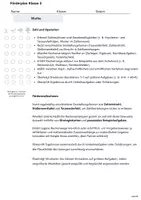 Vorschau - Fördermaterial/Inklusion - Förderplan Klasse 3 – Komplettes Materialpaket für individualisierte Förderung - Deckblatt
