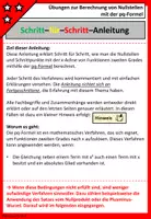 Vorschau - Merkblätter - Nullstellen bestimmen | pq-Formel - einfach erklärt - Seite 2